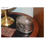 Vintage Metal Trinket Box