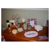 Perfume Bottles, Candles, Cowgirl Art