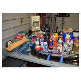 Car Wax, Paint Thinners, Glues, & Misc Items
