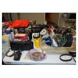 Extension Cords,Flashlight, Radio, & Misc Items