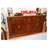 Robert Ervin Buffet Cabinet & Collectible Decor
