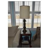Side Table & Lamp