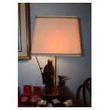 Eskimo Figures, Lamp, & Decor