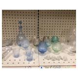 Stemware, Decanter, & Shot Glasses