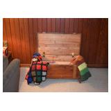 Cedar Chest & Blankets