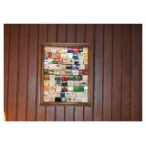 Matchbook Collectible Frame Art