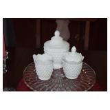 White Milk Glass Items