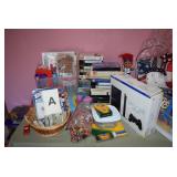 VHS Tapes, PS2 Video Game, & Children