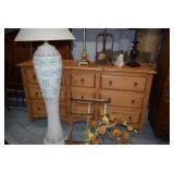 Dresser, Floor Lamp, Home Decor