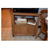 Microwave Cart on Wheels