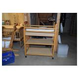 Changing Table on Wheels, Glider Rocker