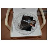 Glass Platter with Nativity Scene