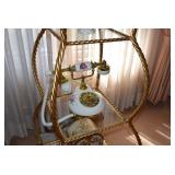   Retro Vintage Floral Telephone 