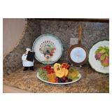 Eva Gordon Plate, Serving Platters, Clock, Home Decor
