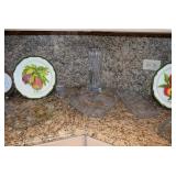 Glass Serving Plates, Eva Gordon Plates