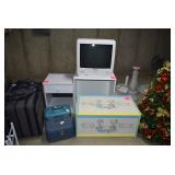 TV, Stand, Toy Box, Luggage for Toiletries