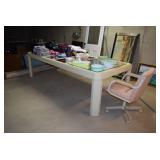 Table & Rolling Chair