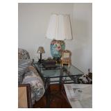 Lamp, Side Table, & Home Decor