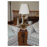 Side Table, Table Lamp, Home Decor