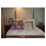 Bed, Comforter, & Pillows