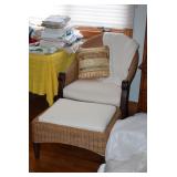 Side Chair & Ottoman