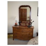 Dresser, Mirror, Decor
