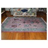 Area Rug & Coffee Table