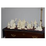Nativity Set & Cabinet
