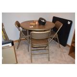 Round & Square Card Table & Chairs