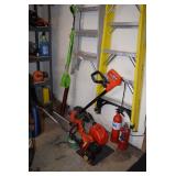Leaf Blower, Gas Can, & Edger