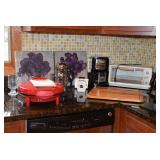 Art, Coffee Maker, Cutting Board, Scale, & Waffle Maker
