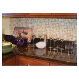 Art, Stemware, Glasses, Pitcher, & Martini Shaker, & Glasses