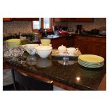 Dishes, Bowls, & Stemware