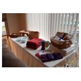 Baskets, Linens, Home Decor