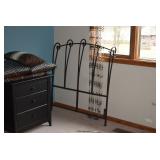 Side Table, Bed Set, Twin Headboard