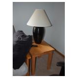 Side Table & Lamp