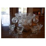 Punch Bowl & Cups