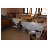 Art, Pillows, Candles, Wicker Baskets