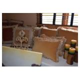 Pillows, Candles, & Art