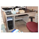 Desk, Chair, Electronics, & Office Supplies