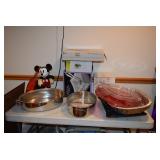 Mickey Mouse Telephone & Kitchen Items