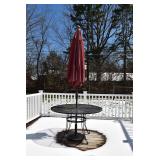 Patio Table W/Umbrella
