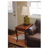 Side Table, Lamp