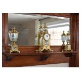 Mantle Clock & Decor