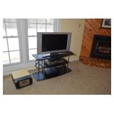 Flat Screen TV, Entertainment Shelving