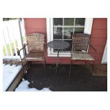 Patio Chairs & Side Table