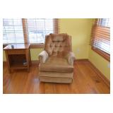 Arm Chair, Side Table