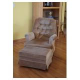 Arm Chair, Ottoman