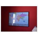 Framed World Map