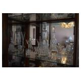Decanter and Glass/Crystal